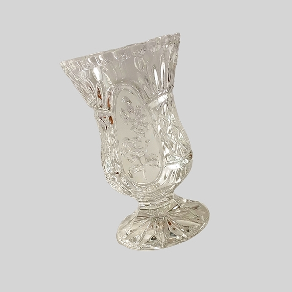Zajecar Accents Vintage Zajecar Crystal Footed Small Vase 24 Lead